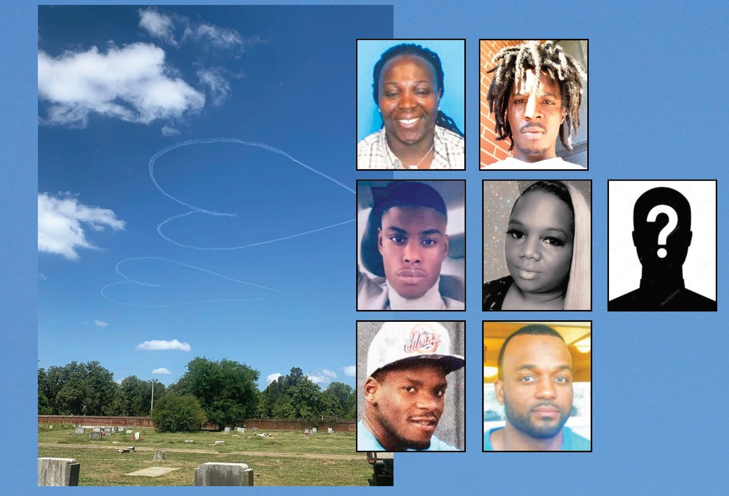 Seven homicide cases in Augusta remain unsolved. The victims are shown here with the exception of Charles Watkins victim