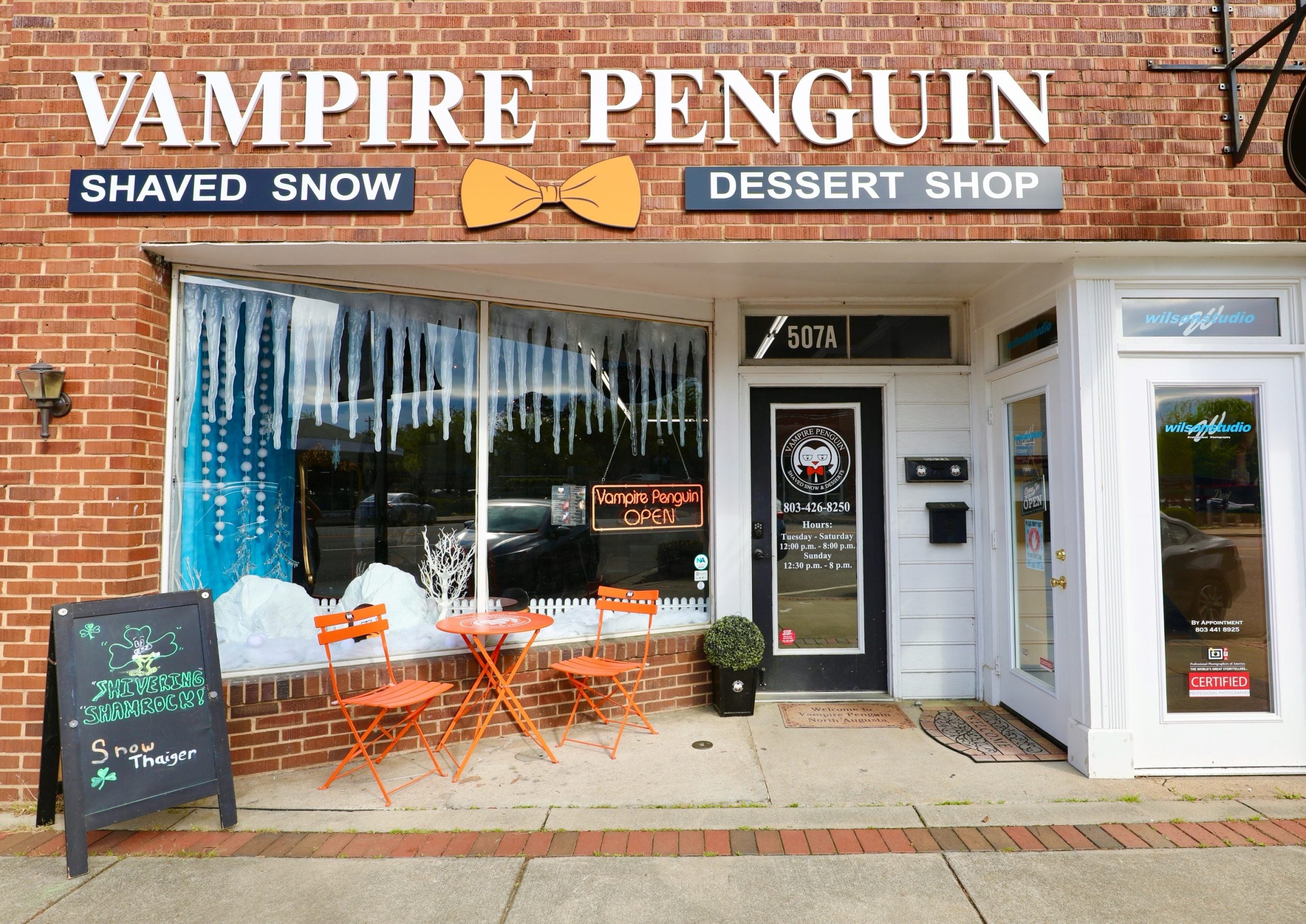 vampire penguin north augusta south carolina