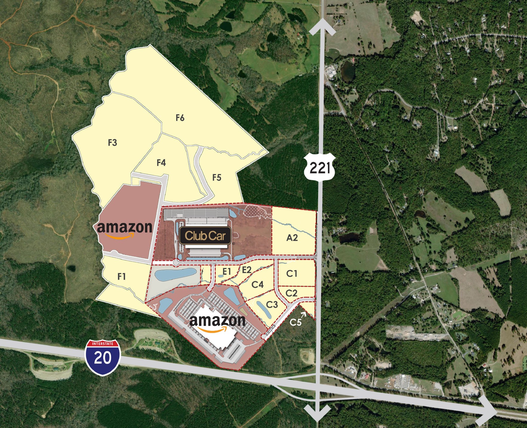 White Oak Business Park, file courtesy of Columbia County Development Authority.