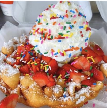 very berry with sprinkles