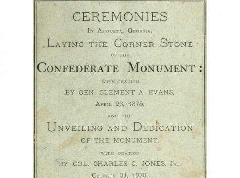 confederatemonumentpapers