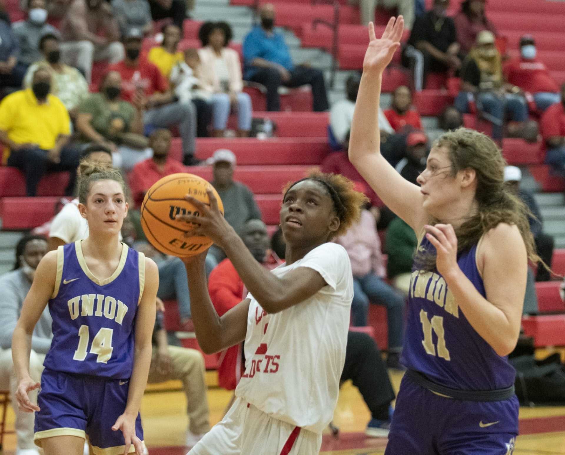 Photojournalism Laney High School girls' basketball team heads to the