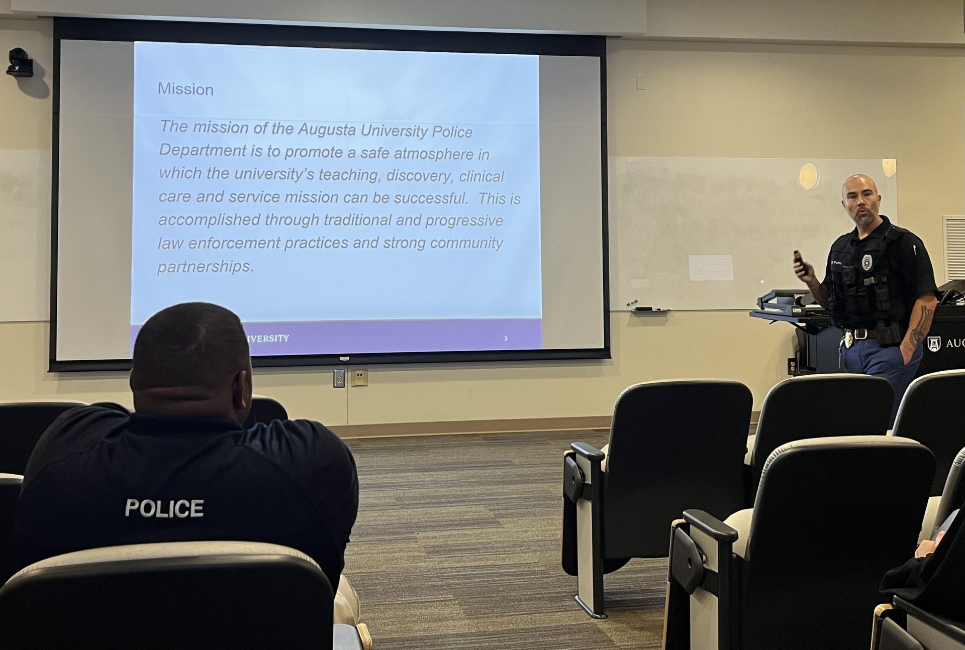 Augusta University hosts public safety training The Augusta Press