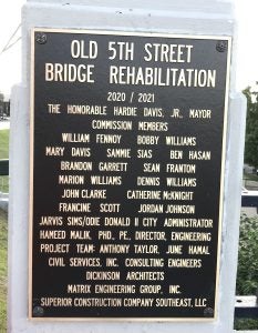 names of officials in bridge project