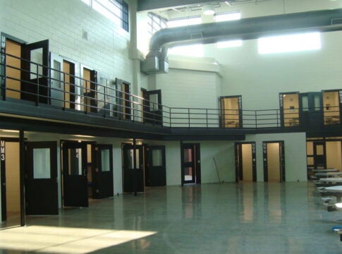 Jail cells at the Charles B. Webster Detention Center in Augusta, Ga.