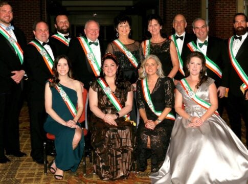 The Irish-American Heritage Society of Augusta's 2023 Irish Family of the year is the Sonney-Casey family.