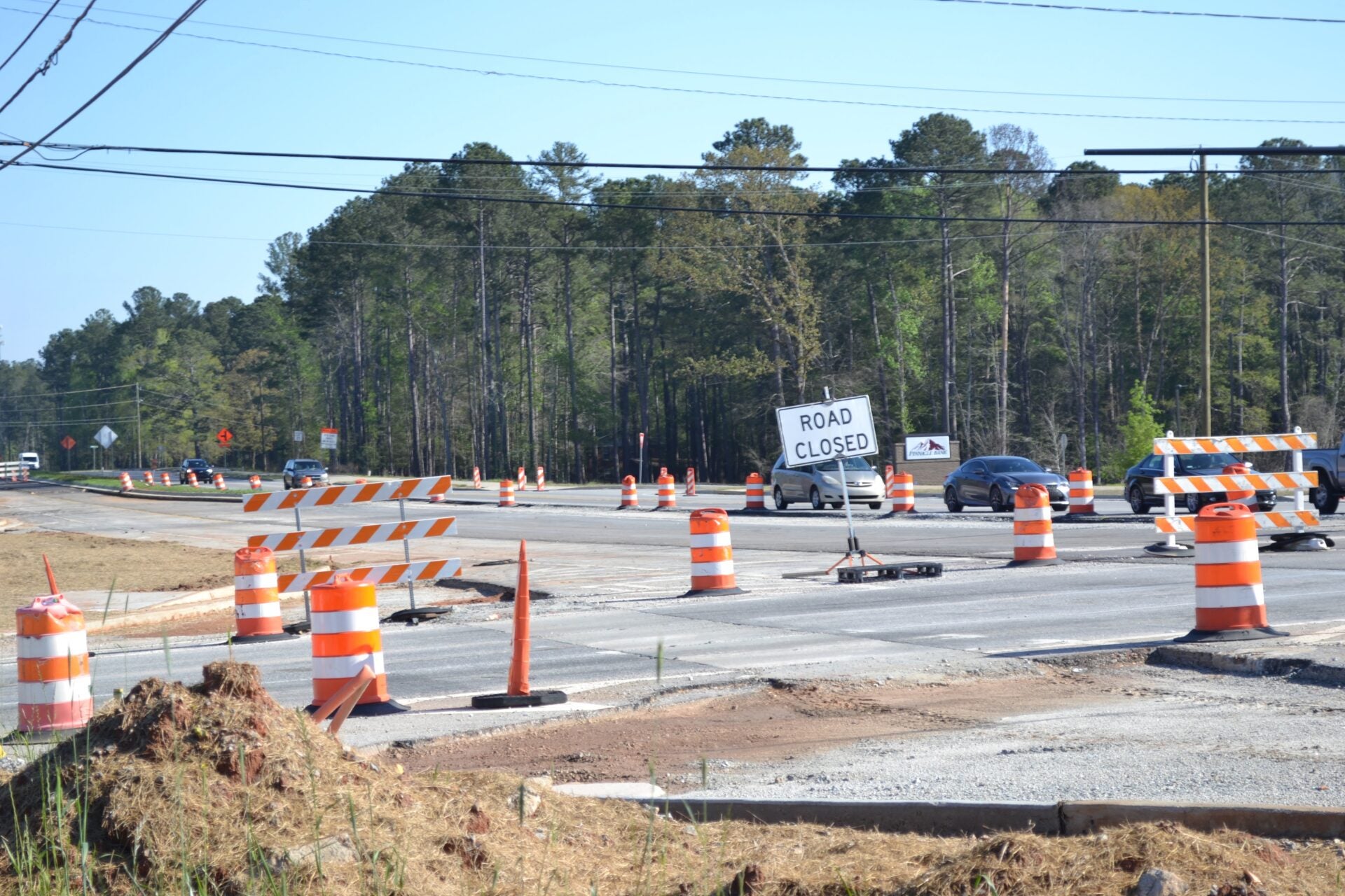 Lewiston Road project continuing, hopes to be finished by start of next