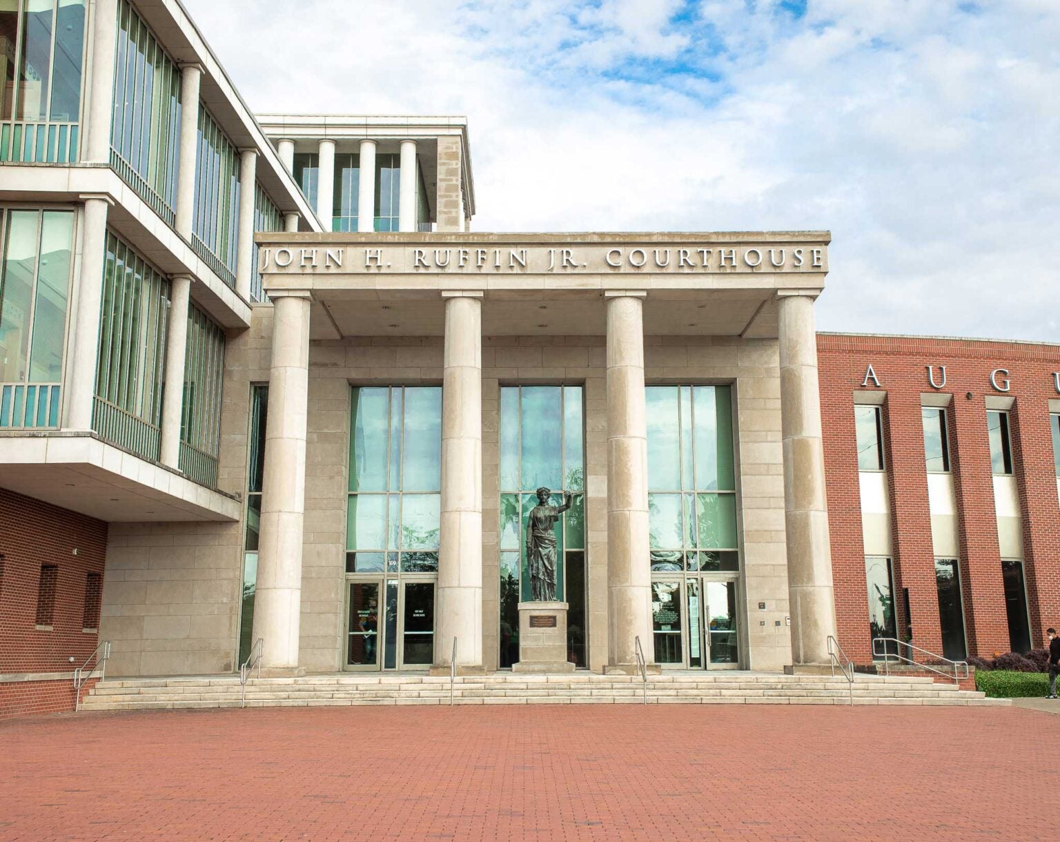The Augusta Judicial Center and John H. Ruffin Jr. Courthouse is home to the Augusta Circuit's five Superior Court judges. Photo courtesy of Augusta, Georgia