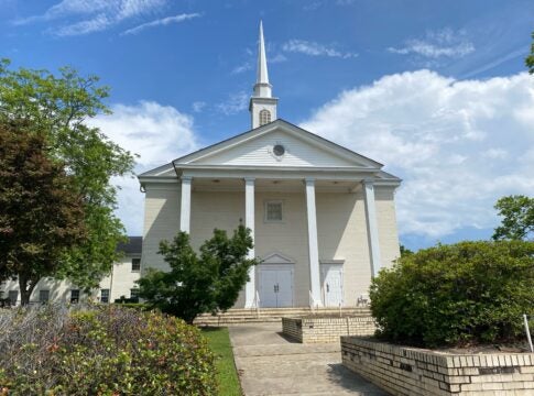 First Baptist Church of Evans.
