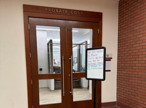 Richmond County Probate Court was among local government offices unable to fully function due to a network outages that began May 21. Staff photo by Susan McCord