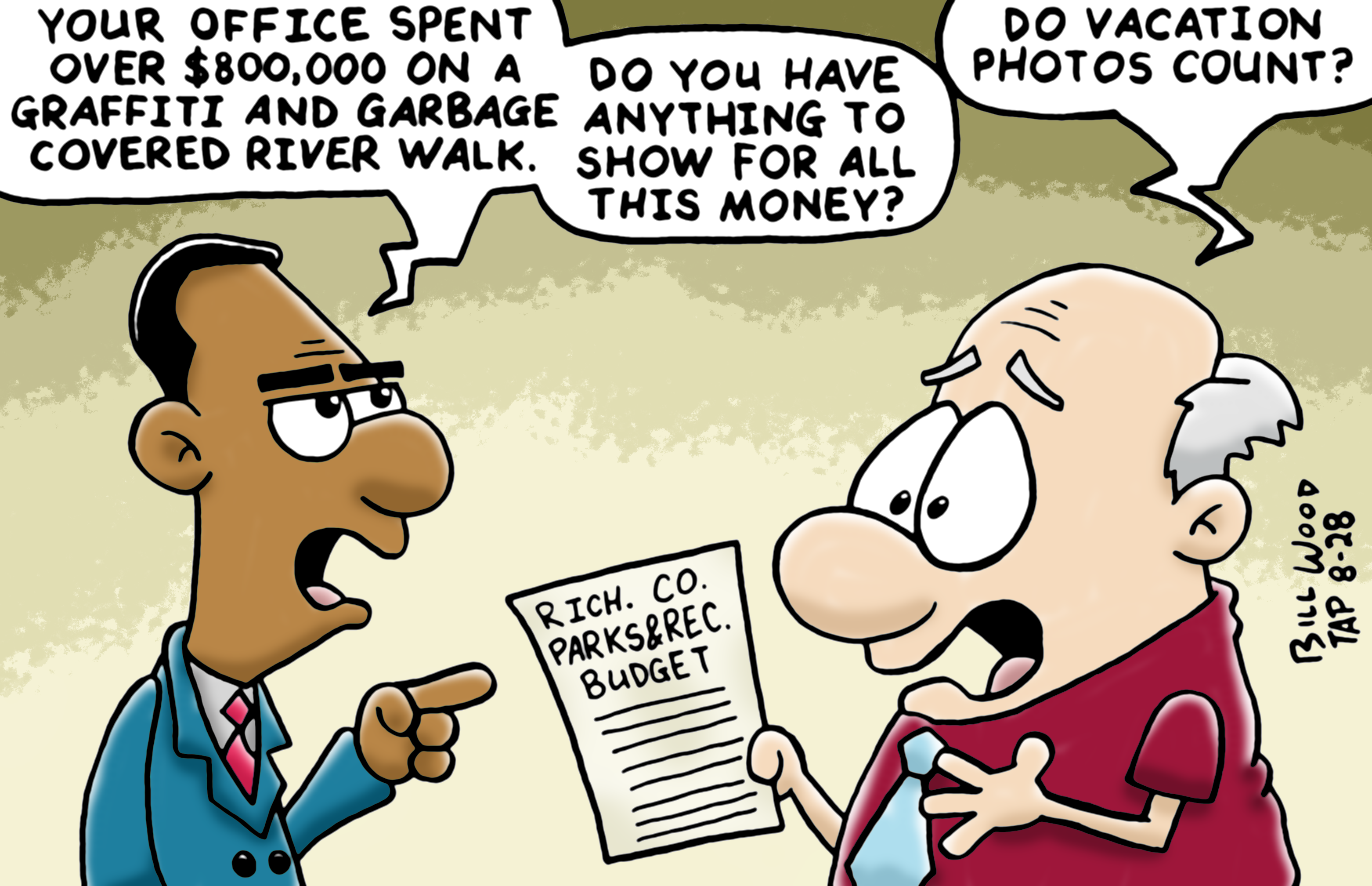 B. J. Wood Editorial Cartoon August 28, 2023 - The Augusta Press