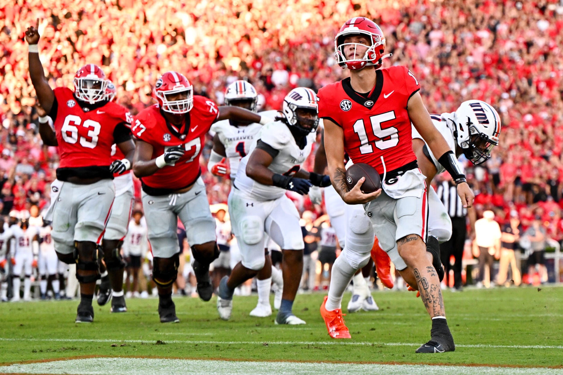 Photojournalism UGA versus UT Martin The Augusta Press