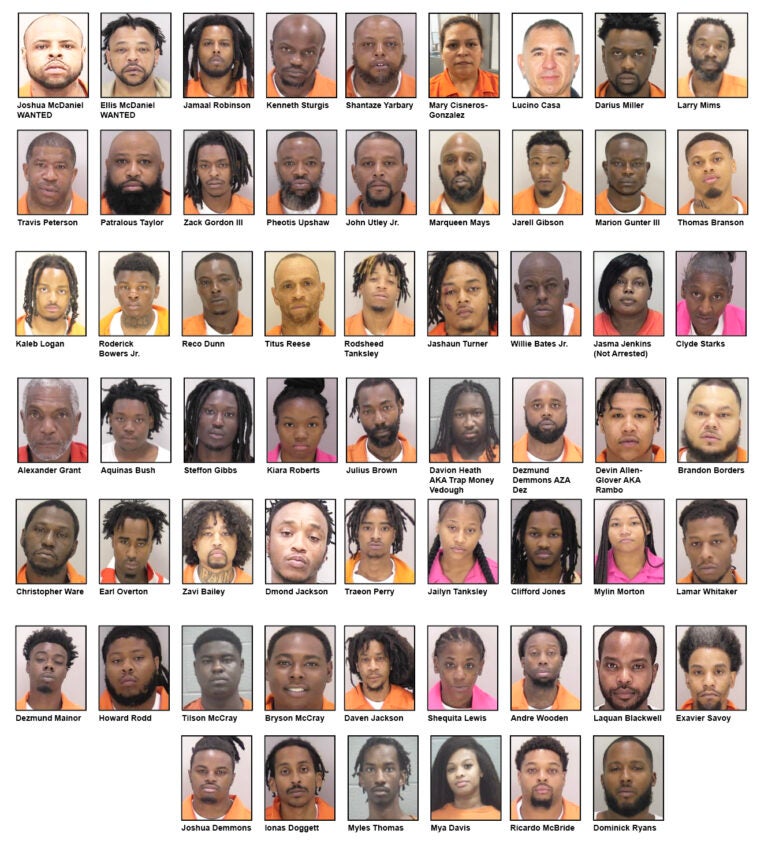 RCSO’s ‘Operation No Loyalty’ targeted 60 suspects for drug trafficking ...