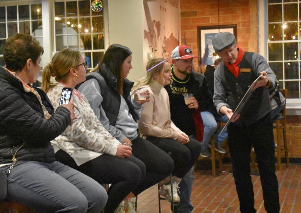 Desserts with a Ghost tour partners with local businesses to promote