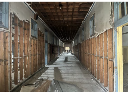 Interior image of Weed School. Image taken from Phase I Environmental Study commissioned by Augusta-Richmond County.