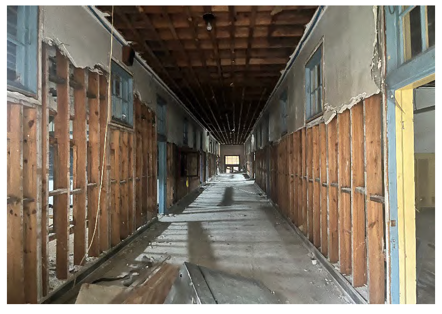 Interior image of Weed School. Image taken from Phase I Environmental Study commissioned by Augusta-Richmond County.