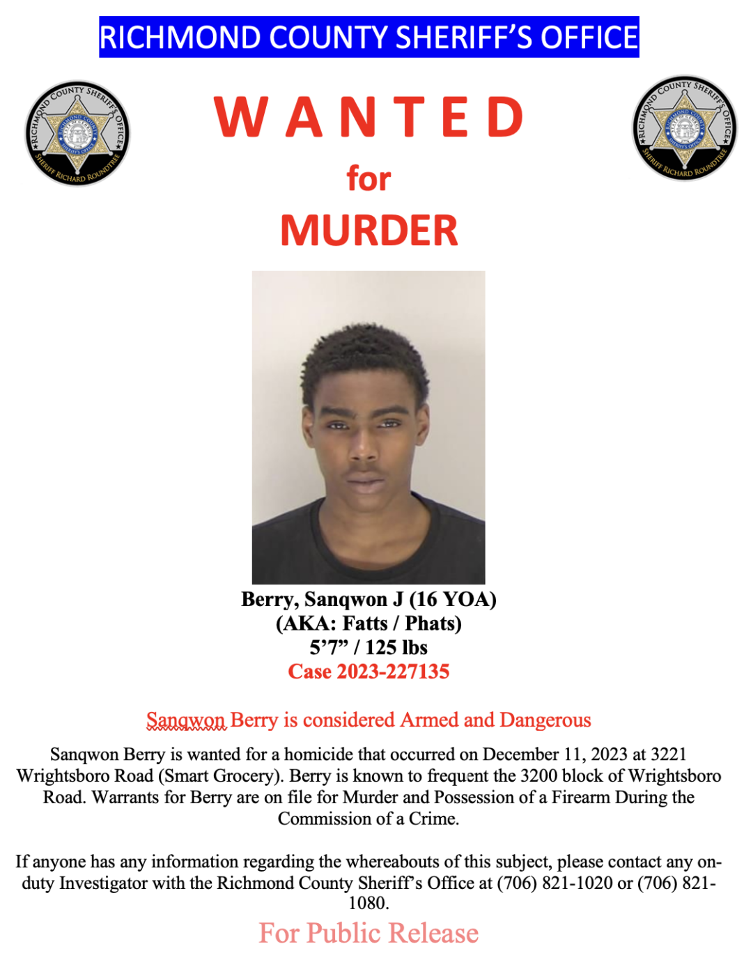 Second suspect wanted in Augusta murder outside Smart Grocery - The ...
