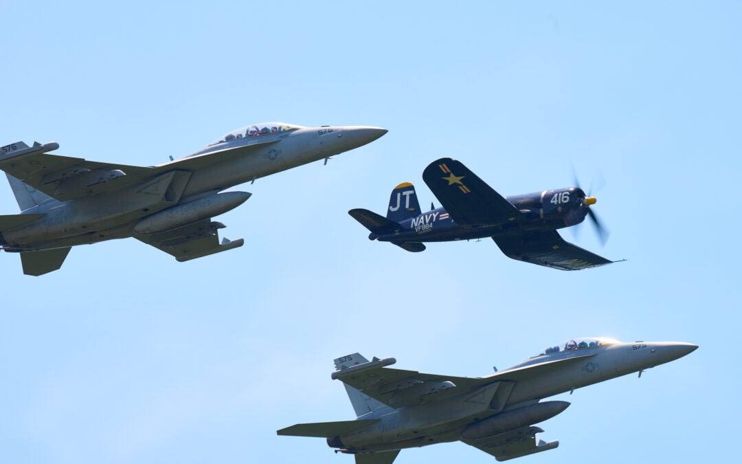 The Air Dot Show returns to Augusta April 26 and April 27. File photo