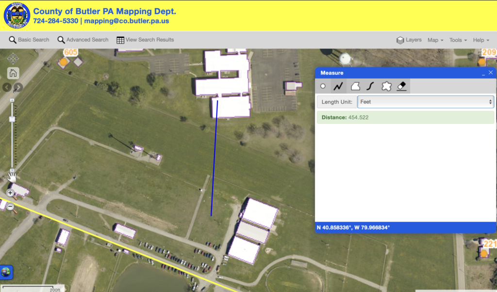 distance trump was shot from butler pa