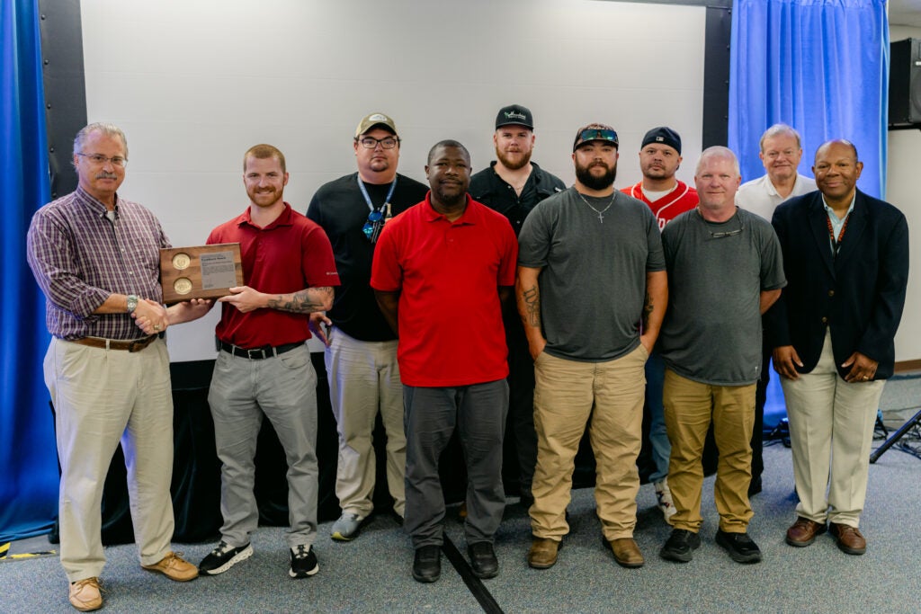 The Glovebox and Module Stripper Blower Repairs team were recognized by the NNSA. 