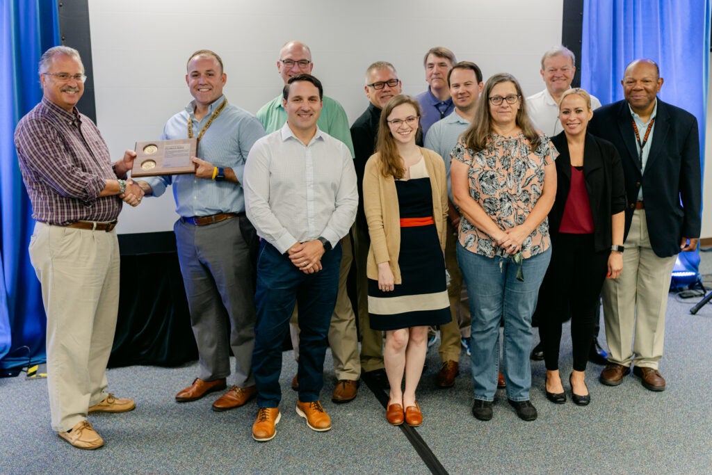 The SRNS team was recognized by the NNSA.