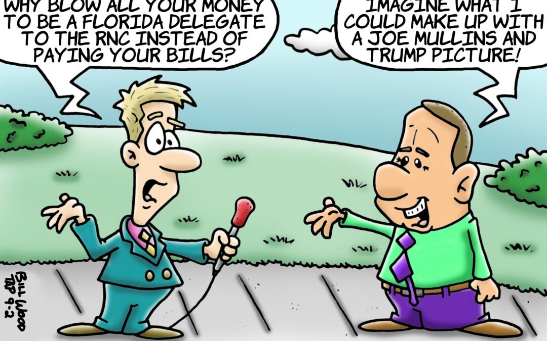 B.J. Wood editorial cartoon