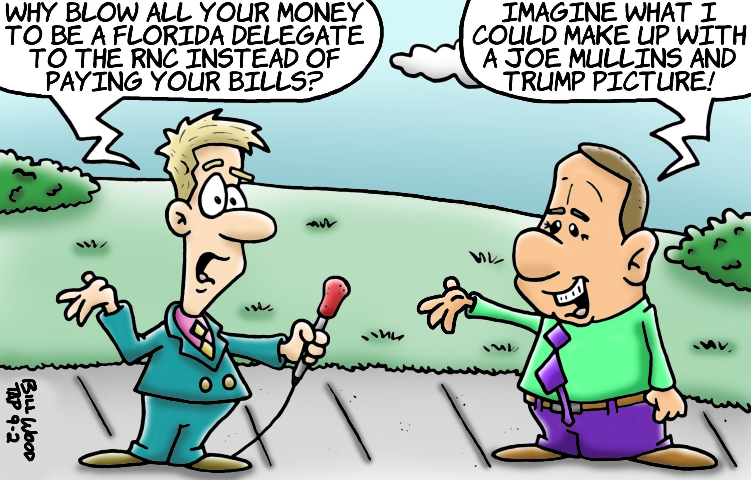 B.J. Wood editorial cartoon