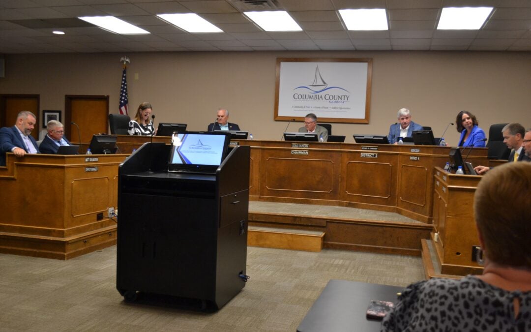 The Columbia County Board of Commissioners will meet on Tuesday, Sept. 3. Staff photo by Stephanie Hill