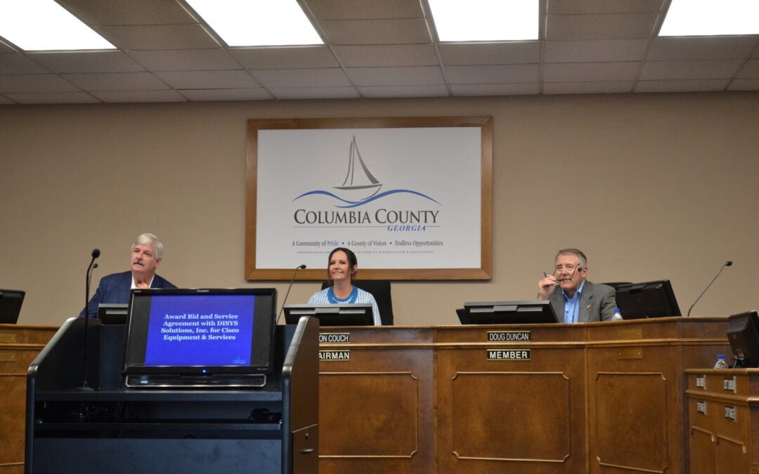 The Columbia County Community and Emergency Services Committee met on Tuesday, Aug. 27. Staff photo by Stephanie Hill