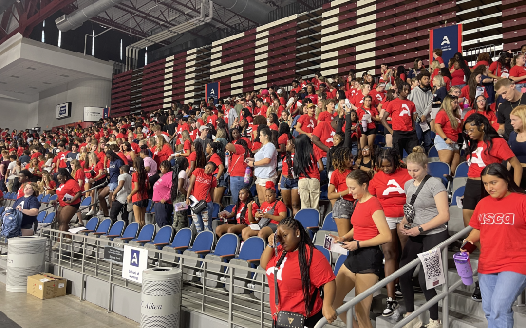 The University of South Carolina Aiken held its Freshman Convocation on Monday, Aug. 19.