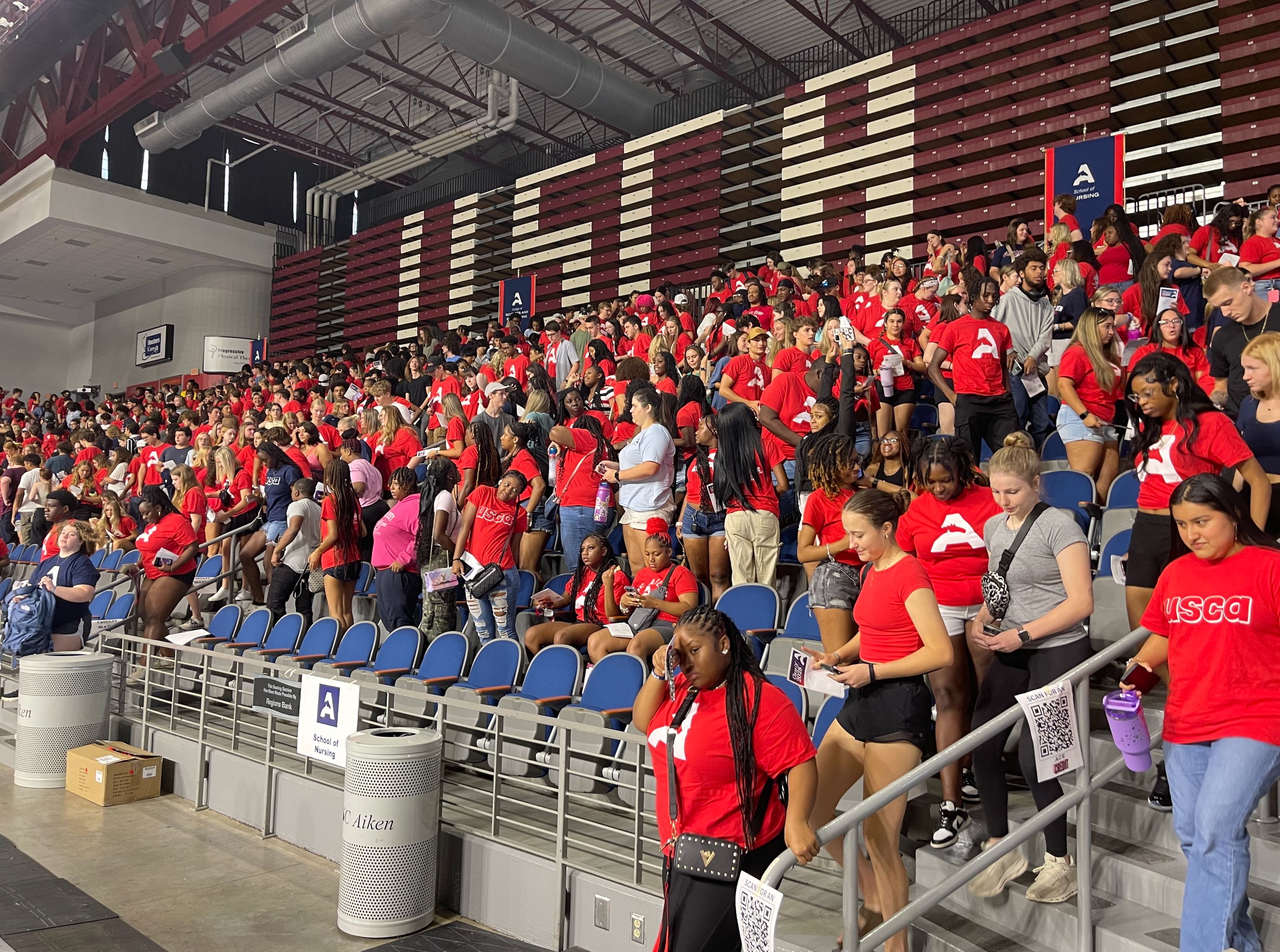 The University of South Carolina Aiken held its Freshman Convocation on Monday, Aug. 19.