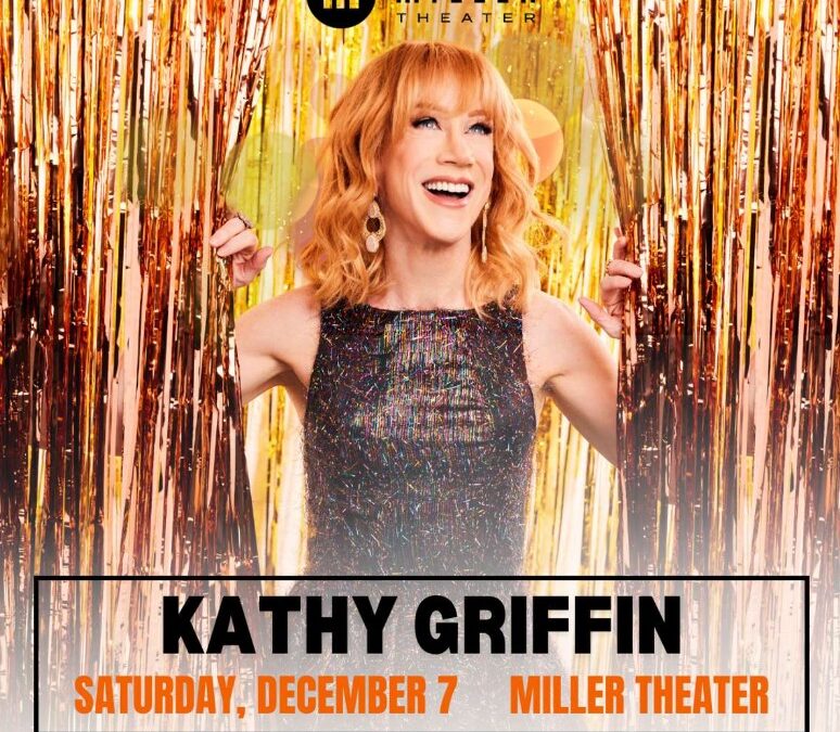Kathy Griffin will come to Miller Theater on Dec. 7.