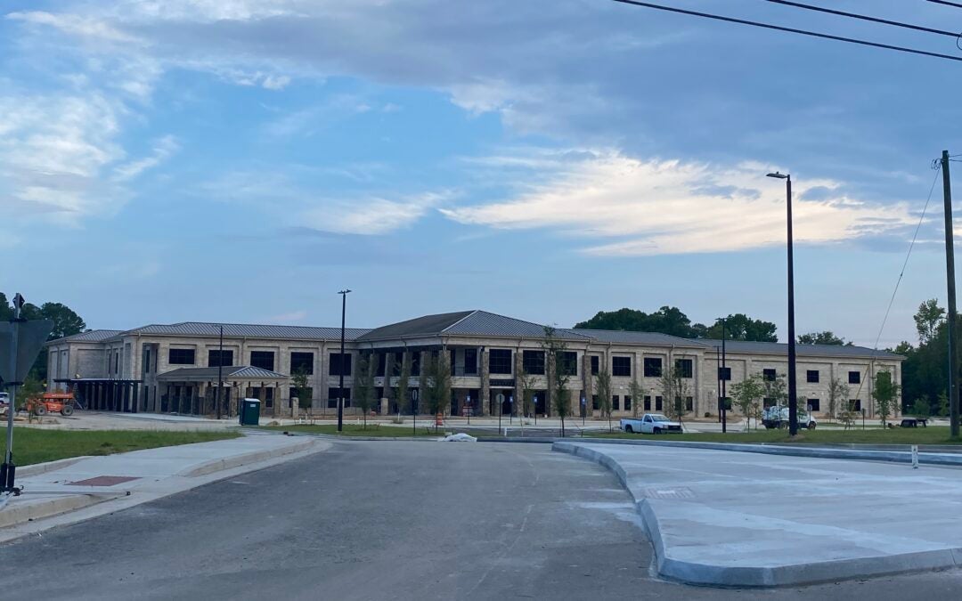 Columbia County School District is hoping students will be in the new Westmont Elementary School on Friday, Aug. 16. Staff photo by Stephanie Hill