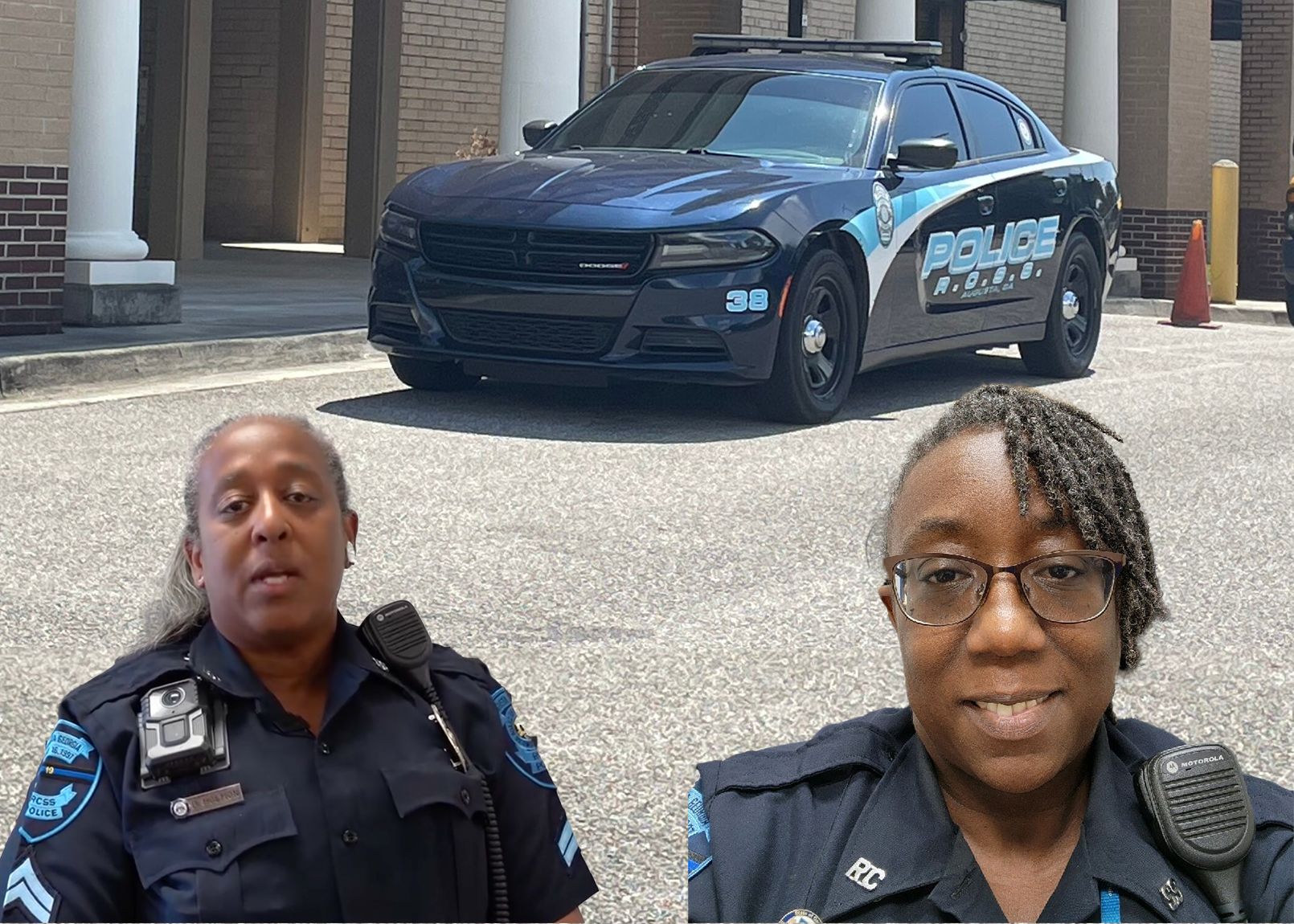 Two police officers caught in cheating scandal