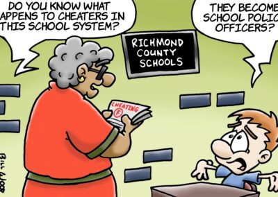 B.J. Wood Editorial Cartoon