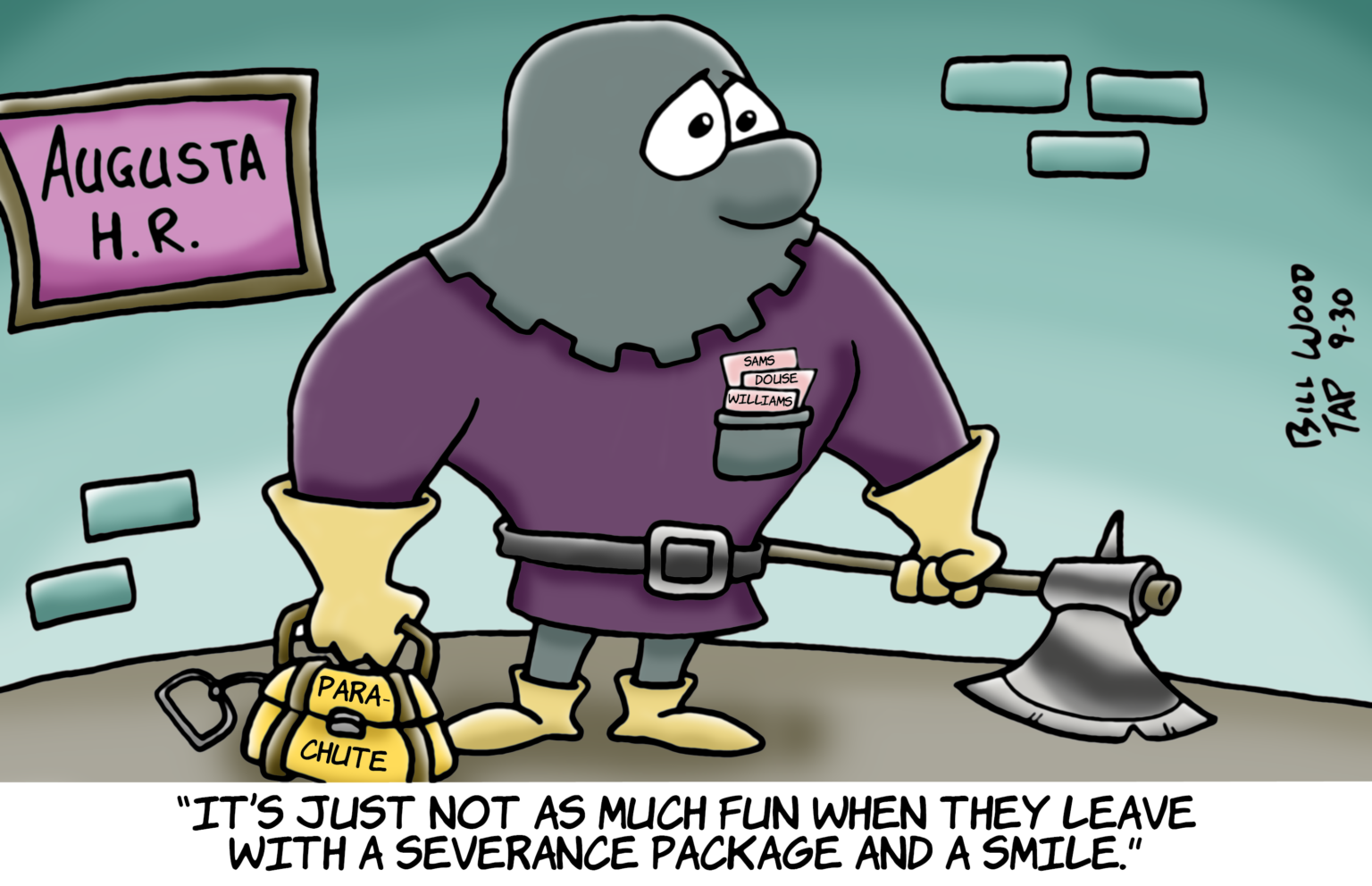 B.J. Wood Editorial Cartoon