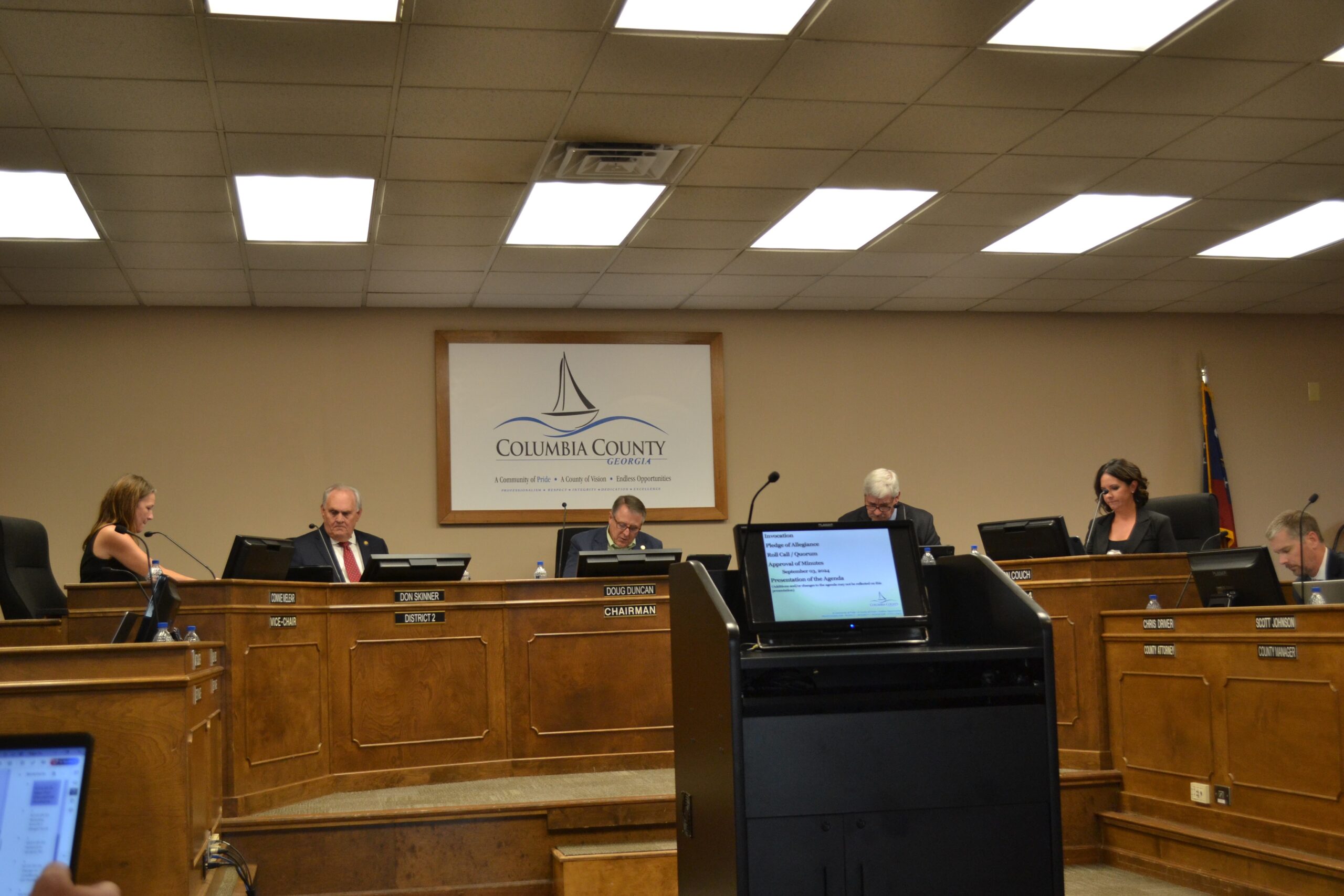 Photo of Columbia County Board of Commissioners
