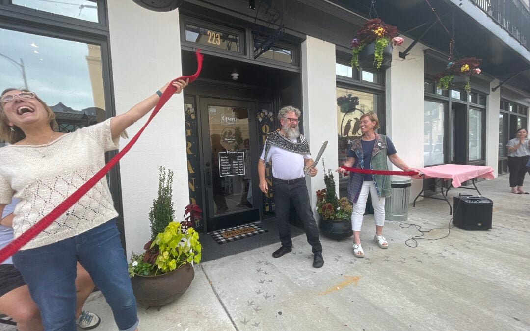 Three Crows Fiber has opened in downtown Augusta. Staff photo by Skyler Q. Andrews