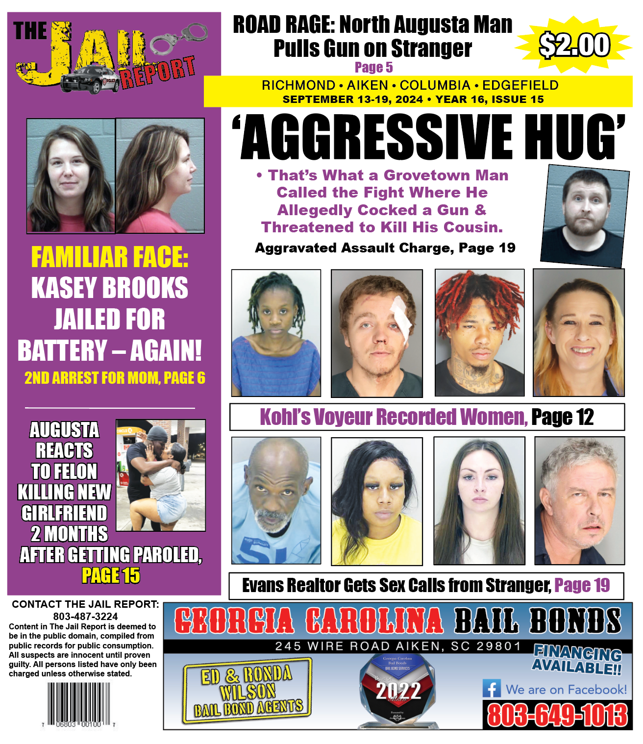 Jail Report Cover 1615