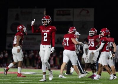 Harlem Bulldogs football player Jayden Futrell
