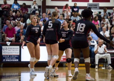 Nationally ranked Lakeside-Evans volleyball