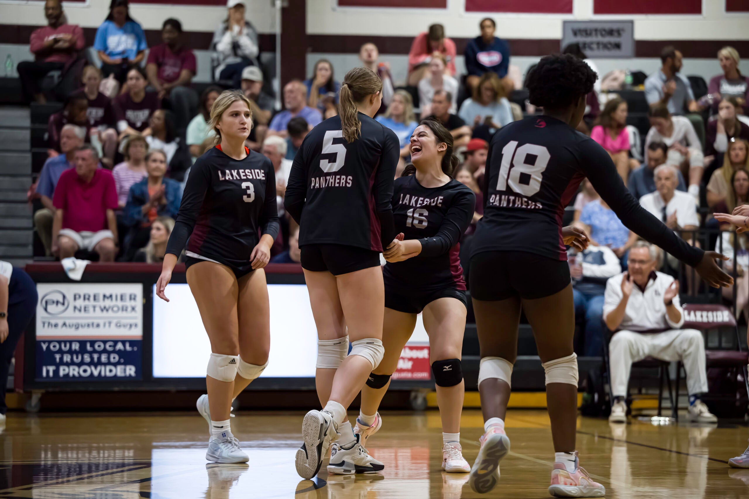 Nationally ranked Lakeside-Evans volleyball