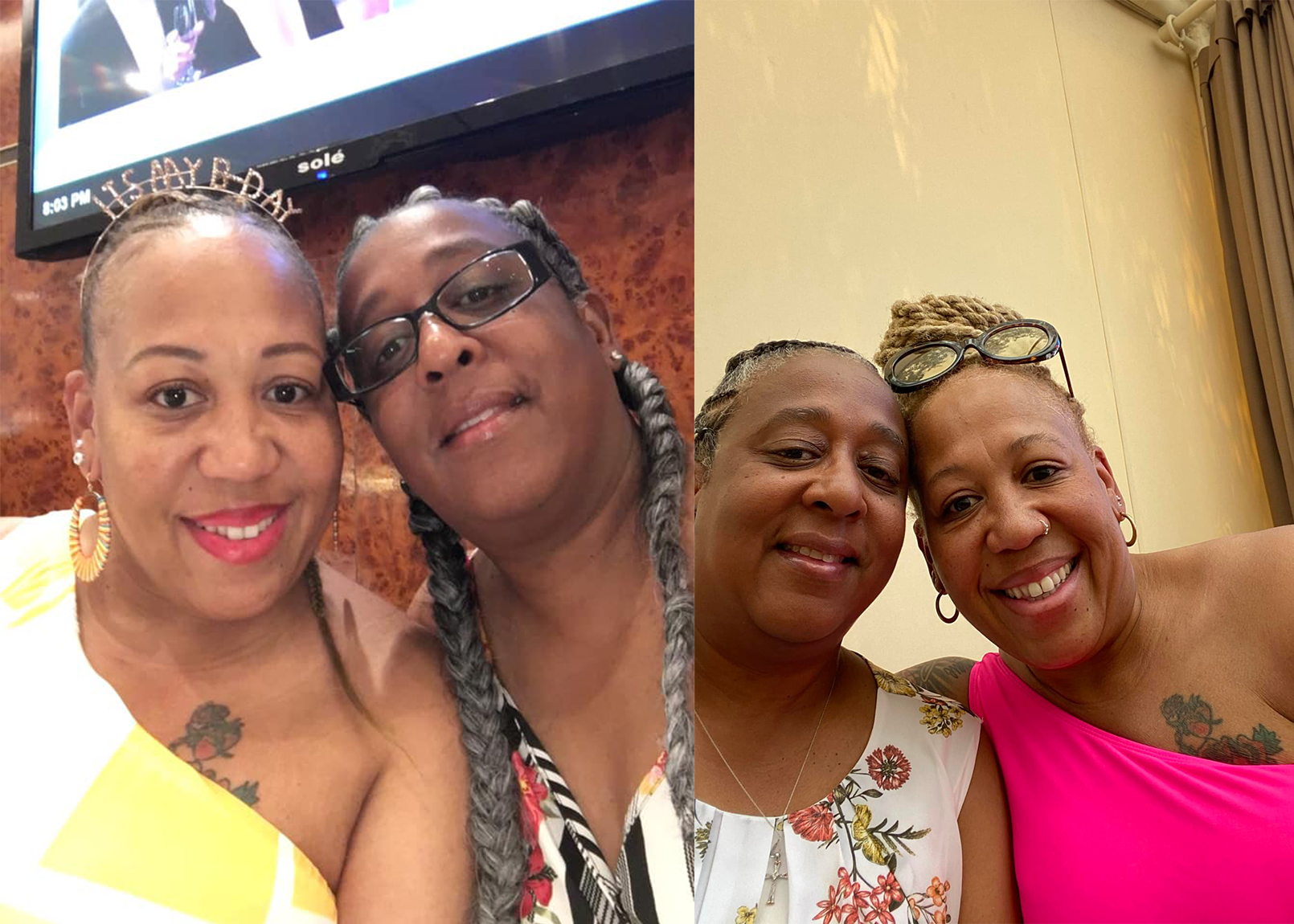 Dorothy Holmon and Adrienne Burns Augusta Georgia