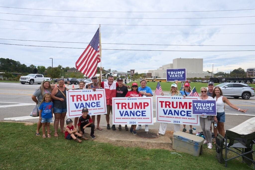 Trump supporters