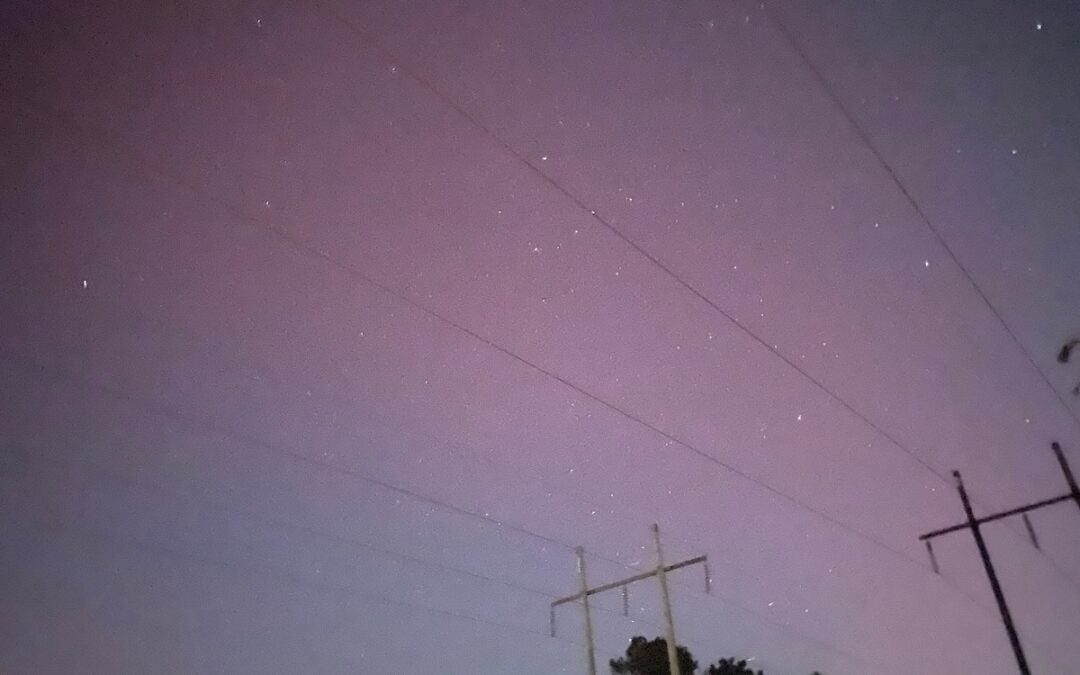 Northern Lights in Evans
