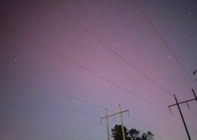 Northern Lights in Evans