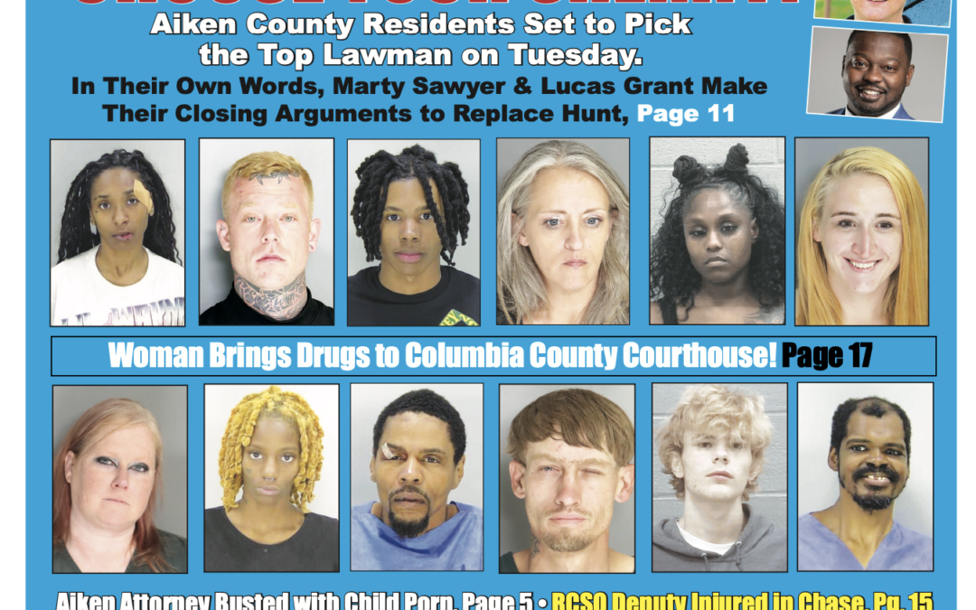 issue 1621 of Augusta's Local Jail report