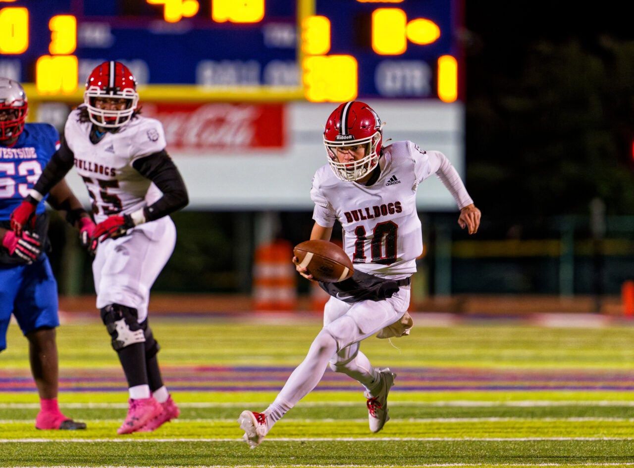 Harlem football shuts out Westside in fightshortened Region 4AAA