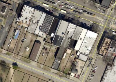 The 1200 block of Broad Street south side in Augusta, GA