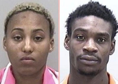 Shakeyla Denise Faulks, left, and Kentwain Marquis Moody are on trial this week for the murder of Khalid Ravenell. Photo courtesy Richmond County Sheriff's Office